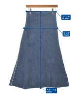 BEAMS HEART（ビームスハート）ロング・マキシ丈スカート 青 サイズ:-(S位) レディース/2200609698020