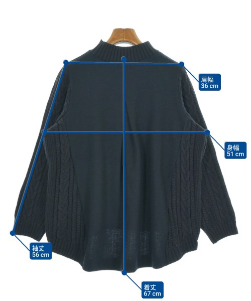 BEAMS HEART（ビームスハート）ニット・セーター 紺 サイズ:F レディース/2200670705023