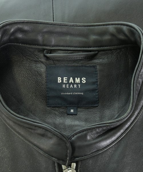 BEAMS HEART（ビームスハート）ライダース 黒 サイズ:M メンズ/2200673823021