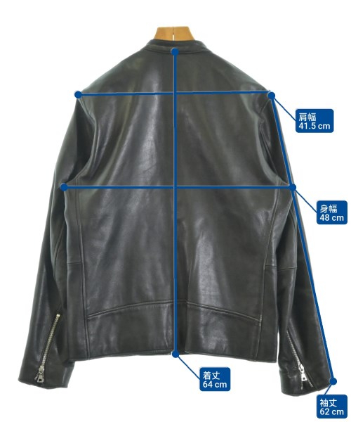 BEAMS HEART（ビームスハート）ライダース 黒 サイズ:M メンズ/2200673823021