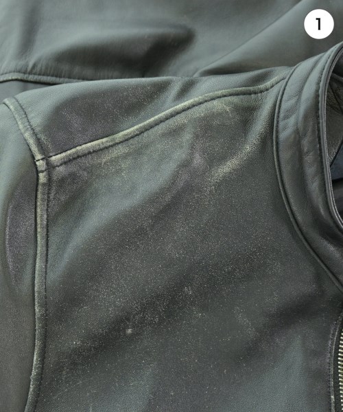 BEAMS HEART（ビームスハート）ライダース 黒 サイズ:M メンズ/2200673823021