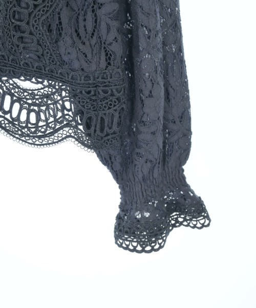 BEAMS HEART（ビームスハート）ブラウス 紺 サイズ:-(M位) レディース/2200672426131