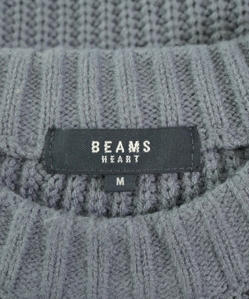 BEAMS HEART（ビームスハート）ニット・セーター グレー サイズ:M メンズ/2200672870118