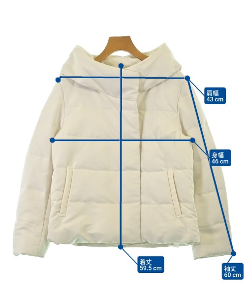 BEAMS HEART（ビームスハート）ダウンジャケット/ダウンベスト 白 サイズ:M レディース/2200674055032