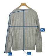 BEAMS HEART（ビームスハート）ニット・セーター グレー サイズ:S メンズ/2200678103043