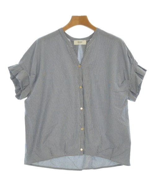 BEAMS HEART(ビームスハート)カジュアルシャツ 紺 サイズ:F/2200672393426