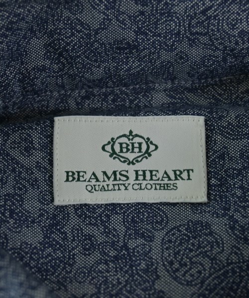 BEAMS HEART（ビームスハート）カジュアルシャツ 紺 サイズ:S メンズ/2200683095111