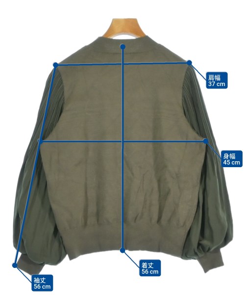 BEAMS HEART（ビームスハート）ニット・セーター カーキ サイズ:-(M位) レディース/2200695485030