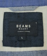 BEAMS HEART（ビームスハート）カジュアルシャツ 青 サイズ:L メンズ/2200693980018