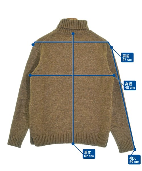 BEAMS HEART（ビームスハート）ニット・セーター 茶 サイズ:S メンズ/2200655770022