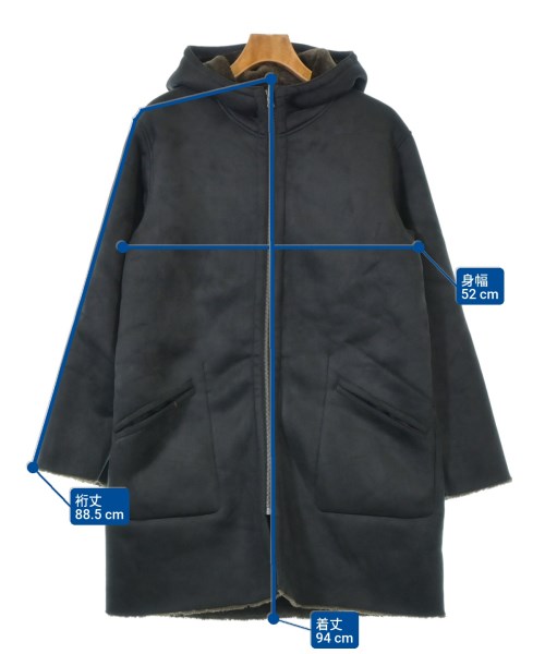 BEAMS HEART（ビームスハート）コート 黒 サイズ:-(XL位) メンズ/2200646993010