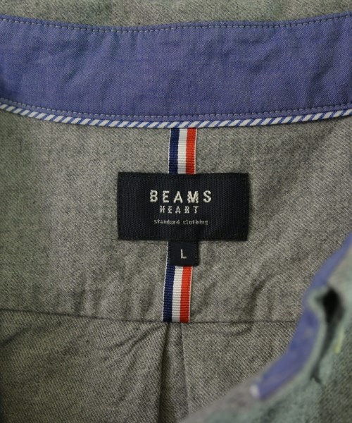 BEAMS HEART（ビームスハート）カジュアルシャツ グレー サイズ:L メンズ/2200649948055