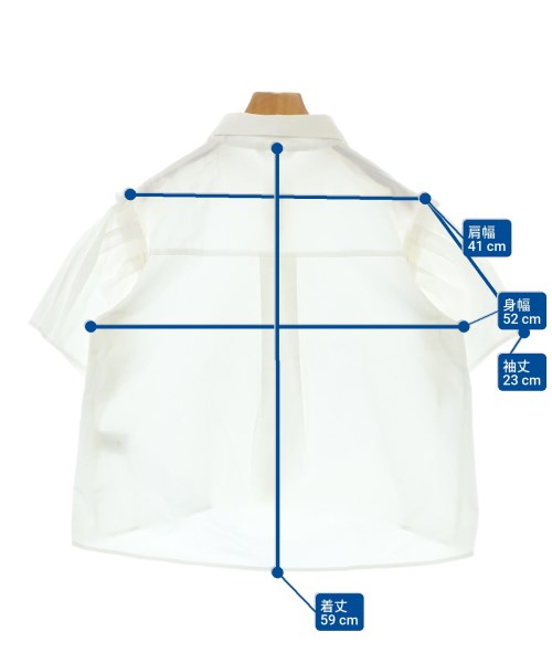 BEAMS HEART（ビームスハート）カジュアルシャツ 白 サイズ:F レディース/2200651455145