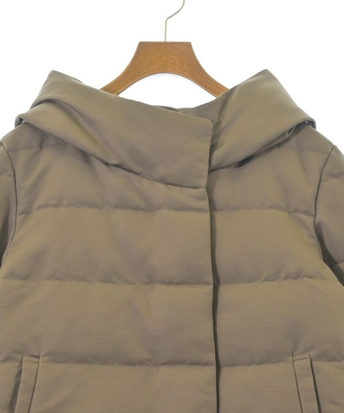 BEAMS HEART（ビームスハート）ダウンジャケット/ダウンベスト 茶 サイズ:M レディース/2200654887011