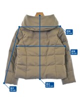 BEAMS HEART（ビームスハート）ダウンジャケット/ダウンベスト 茶 サイズ:M レディース/2200654887011