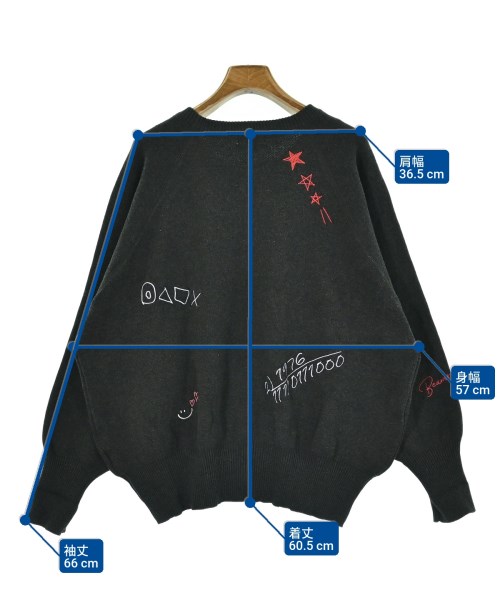 BEAMS HEART（ビームスハート）ニット・セーター グレー サイズ:F レディース/2200658540042