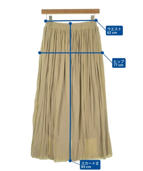 BEAMS HEART（ビームスハート）ロング・マキシ丈スカート ベージュ サイズ:-(M位) レディース/2200658345081