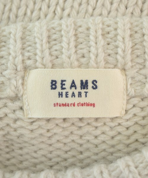 BEAMS HEART（ビームスハート）ニット・セーター 白 サイズ:F レディース/2200705716024