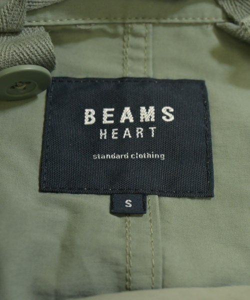 BEAMS HEART（ビームスハート）モッズコート カーキ サイズ:S メンズ/2200708028063