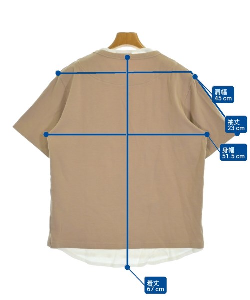 BEAMS HEART（ビームスハート）Tシャツ・カットソー ベージュ サイズ:L メンズ/2200713523058