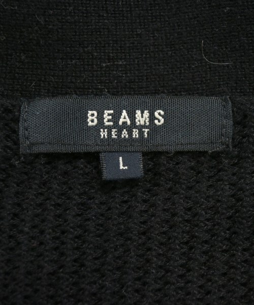 BEAMS HEART（ビームスハート）カーディガン 黒 サイズ:L メンズ/2200715475089