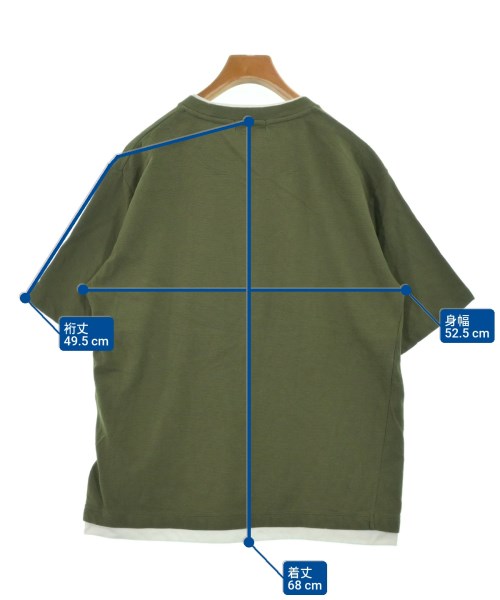 BEAMS HEART（ビームスハート）Tシャツ・カットソー カーキ サイズ:L メンズ/2200635637130