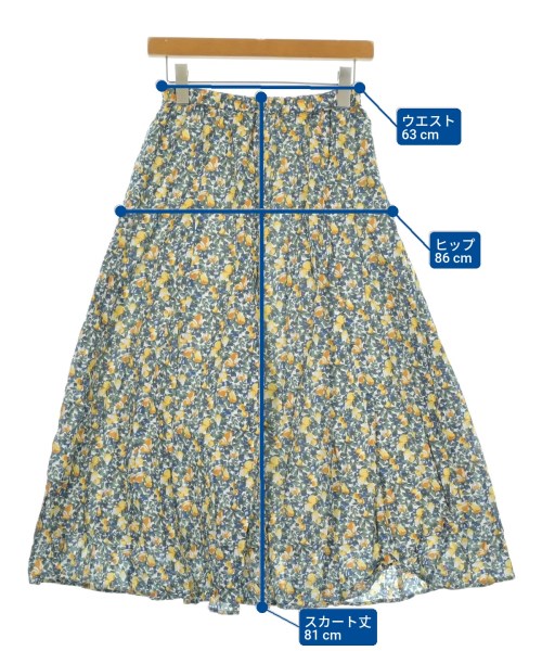 BEAMS HEART（ビームスハート）ロング・マキシ丈スカート その他（柄物・カラフル） サイズ:-(M位) レディース/2200633576073