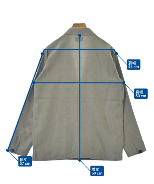 BEAMS HEART（ビームスハート）カジュアルジャケット グレー サイズ:S レディース/2200623099049