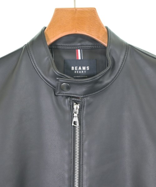 BEAMS HEART（ビームスハート）ライダース 黒 サイズ:S メンズ/2200650979024