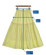 BEAMS HEART（ビームスハート）ロング・マキシ丈スカート 緑 サイズ:-(XS位) レディース/2200642862112