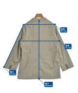 BEAMS HEART（ビームスハート）ノーカラージャケット グレー サイズ:S レディース/2200644366311