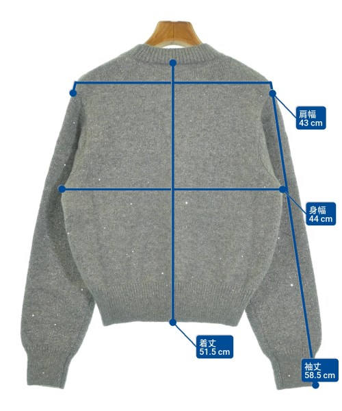 BEAMS HEART（ビームスハート）ニット・セーター グレー サイズ:-(M位) レディース/2200649355013