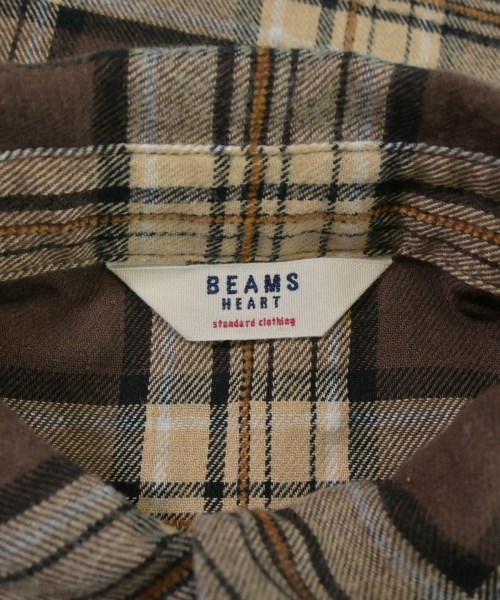 BEAMS HEART（ビームスハート）カジュアルシャツ 茶 サイズ:F レディース/2200653656052