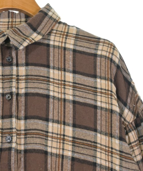 BEAMS HEART（ビームスハート）カジュアルシャツ 茶 サイズ:F レディース/2200653656052