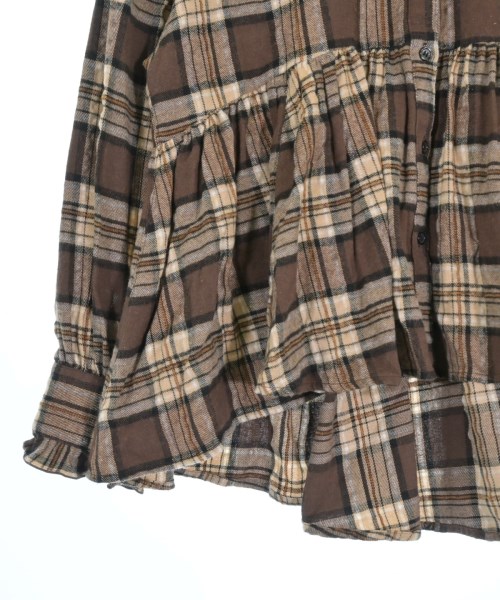 BEAMS HEART（ビームスハート）カジュアルシャツ 茶 サイズ:F レディース/2200653656052