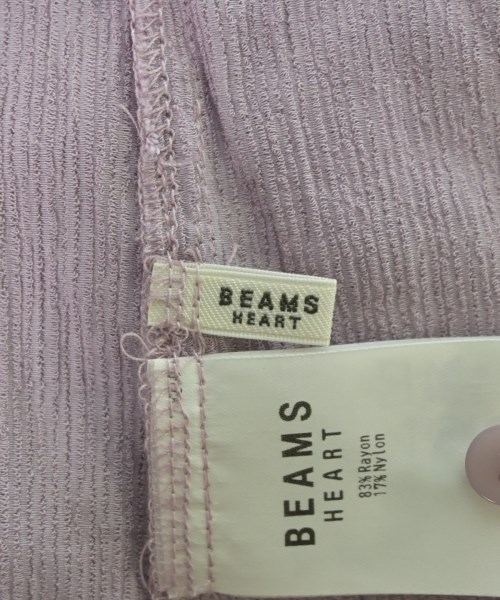 BEAMS HEART（ビームスハート）ブラウス 紫 サイズ:-(S位) レディース/2200699069106