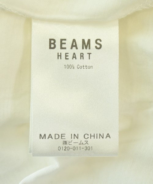 BEAMS HEART（ビームスハート）Tシャツ・カットソー 白 サイズ:F レディース/2200704255050