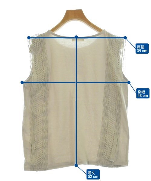 BEAMS HEART（ビームスハート）ノースリーブ グレー サイズ:F レディース/2200655224198