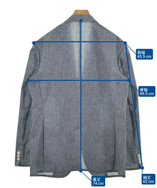 BEAMS HEART（ビームスハート）カジュアルジャケット 紺 サイズ:50(XL位) メンズ/2200663615032