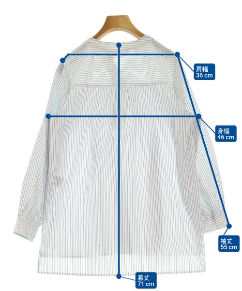 BEAMS HEART（ビームスハート）ブラウス 白 サイズ:-(M位) レディース/2200662881032