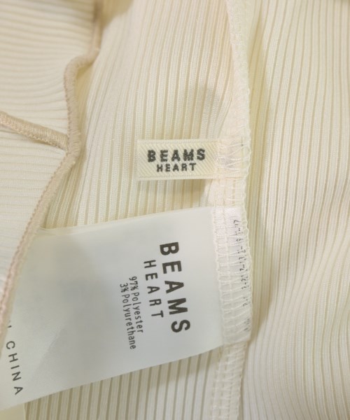 BEAMS HEART（ビームスハート）Tシャツ・カットソー 白 サイズ:F レディース/2200653785073