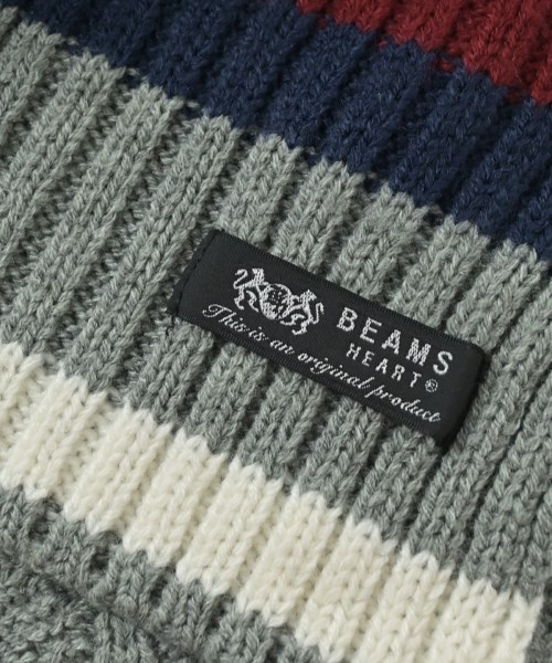 BEAMS HEART（ビームスハート）マフラー グレー サイズ:- レディース/2200666170040