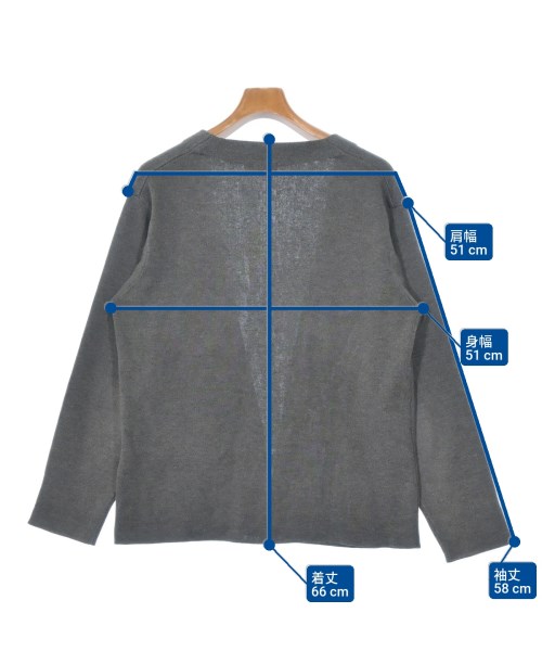 BEAMS HEART（ビームスハート）ニット・セーター グレー サイズ:M メンズ/2200670791057