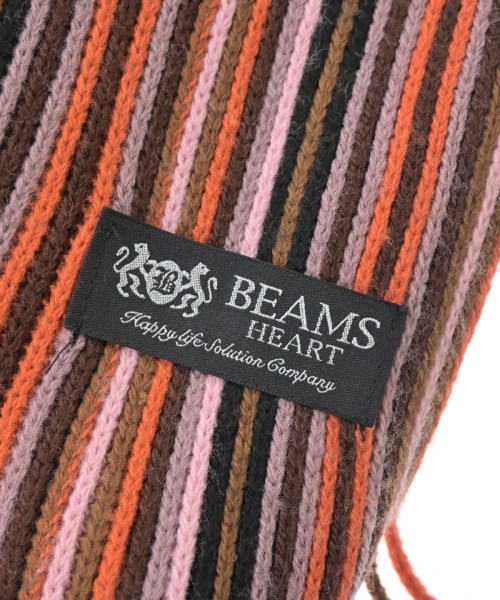 BEAMS HEART（ビームスハート）マフラー ピンク サイズ:- メンズ/2200723749189