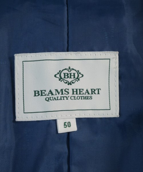 BEAMS HEART（ビームスハート）ステンカラーコート 紺 サイズ:50(XL位) メンズ/2200735409019