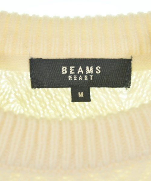 BEAMS HEART（ビームスハート）ニット・セーター 白 サイズ:M メンズ/2200736428057