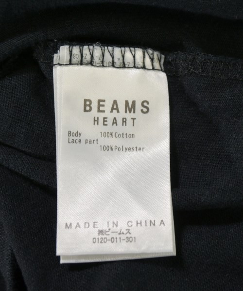 BEAMS HEART（ビームスハート）Tシャツ・カットソー 黒 サイズ:-(M位) レディース/2200716388043