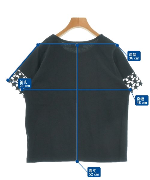 BEAMS HEART（ビームスハート）Tシャツ・カットソー 黒 サイズ:-(M位) レディース/2200716388043