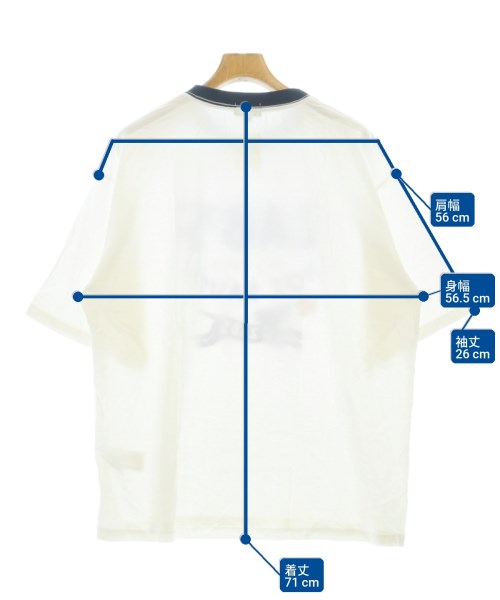 BEAMS HEART（ビームスハート）Tシャツ・カットソー 白 サイズ:L メンズ/2200722988596