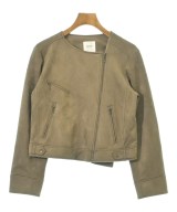 BEAMS HEART（ビームスハート）ライダース 茶 サイズ:M レディース/2200683697018